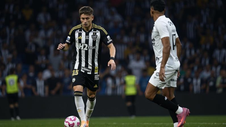 Ivan Roman em atlético x Ceará (Foto: Pedro Souza / Atlético)