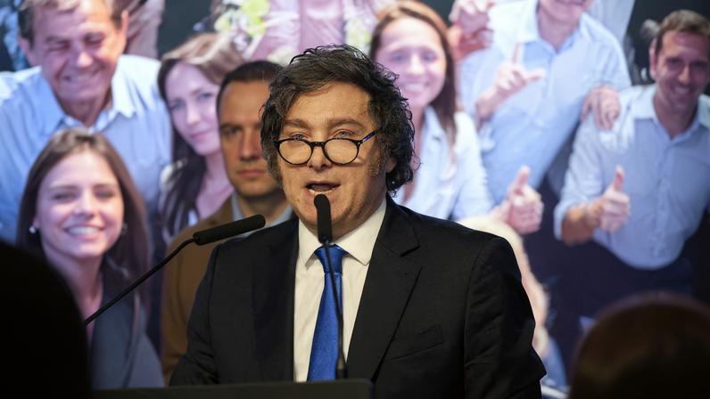 Argentina's President Javier Milei in Buenos Aires