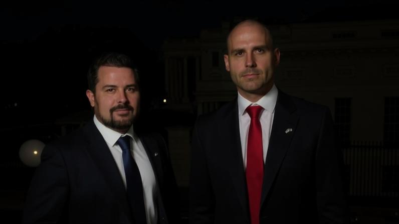 A reação de Eduardo e Figueiredo ao fim da Magnitsky contra Moraes