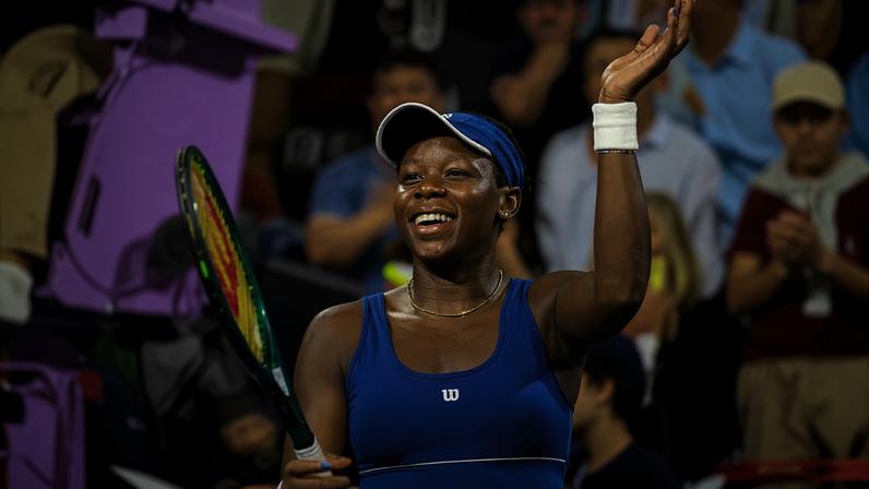 Victoria Mboko (Foto: Pascal Ratthe/Tennis Canada)