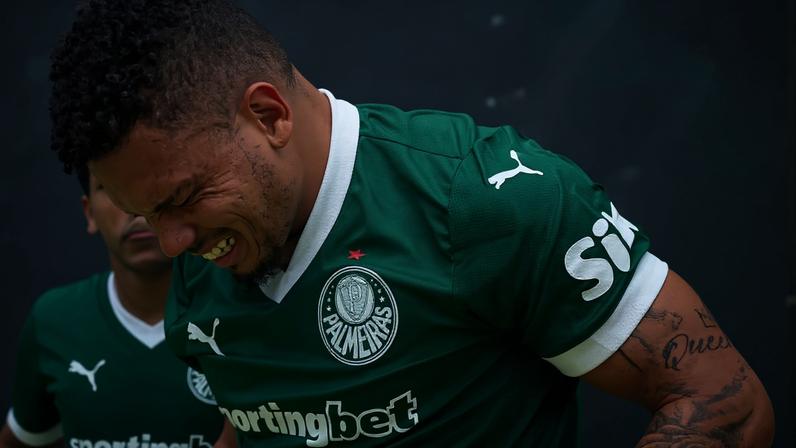 Paulinho comemora gol contra o Botafogo no Mundial de Clubes (Foto: Divulgação/ Palmeiras)