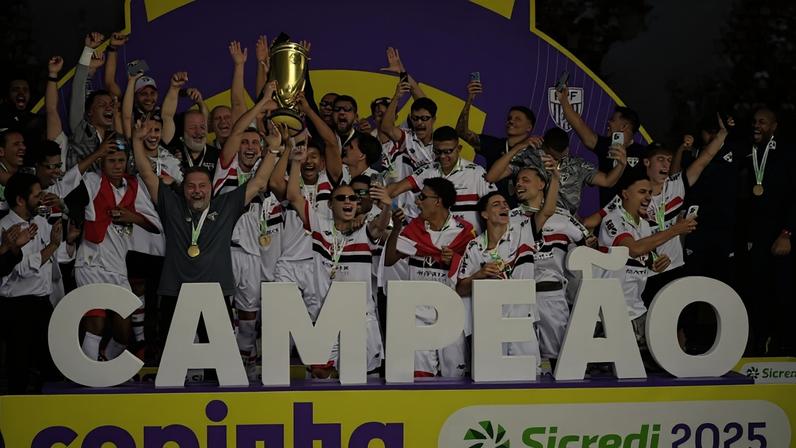 São Paulo é o atual campeão da Copinha (Foto: Alexandre Battibugli/Agência Paulistão)