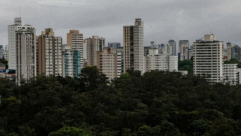 Vista geral da cidade de São Paulo
