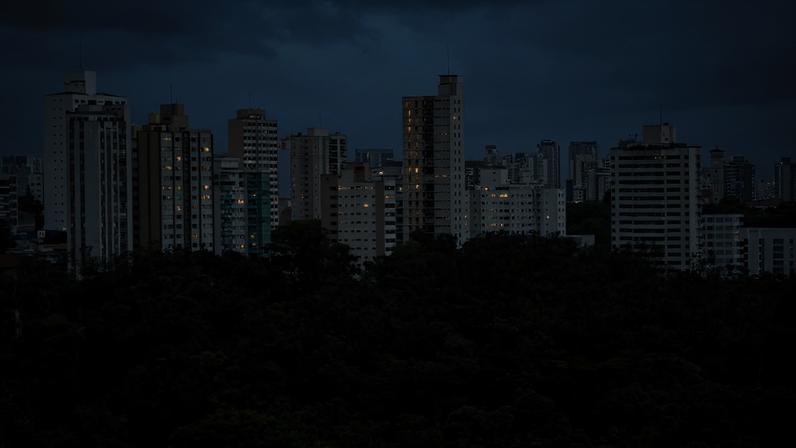 Vista geral da cidade de São Paulo