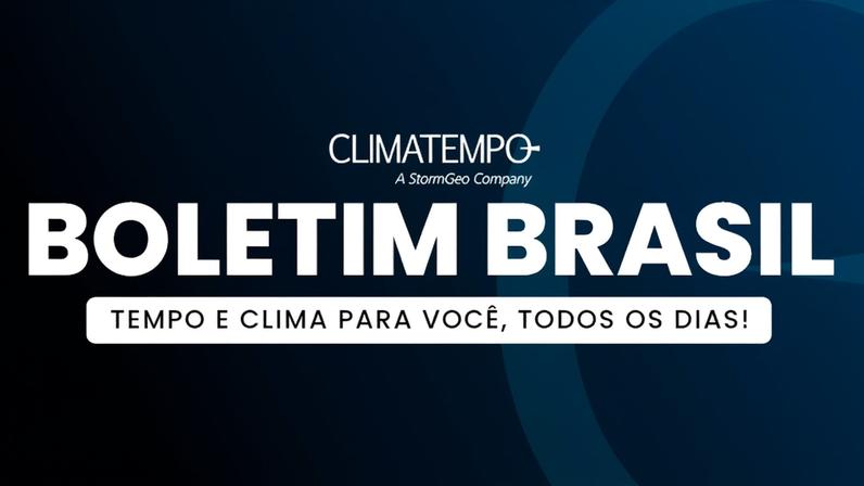 Previsão do tempo para o Brasil