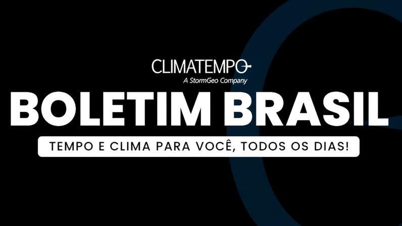 Previsão do tempo para o Brasil