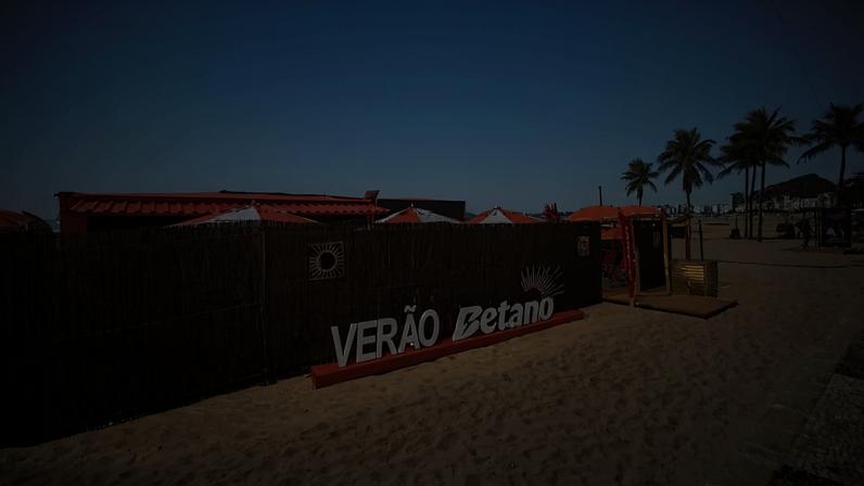 Espaço Verão Betano em Copacabana (Foto: Daniel Ramalho/Betano)