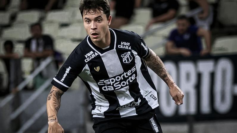 Vinícius Zanocelo foi emprestado pelo Santos ao Ceará (Foto: divulgação/Ceará SC)