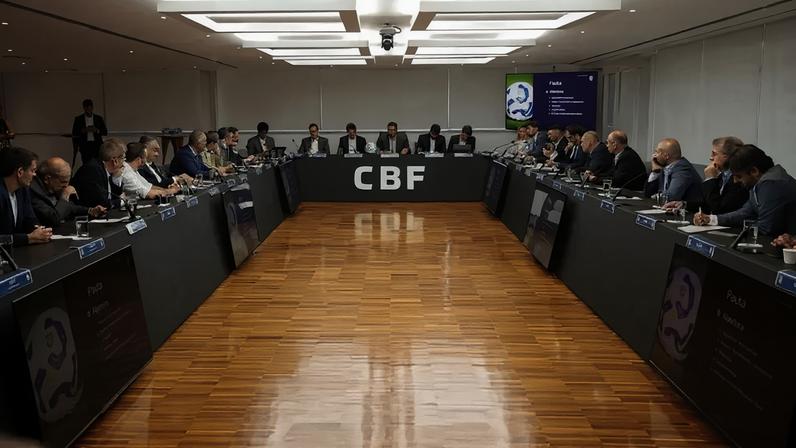 Conselho Técnico da Série A foi realizado nesta quinta-feira (11) (Foto: Rafael Ribeiro/CBF)