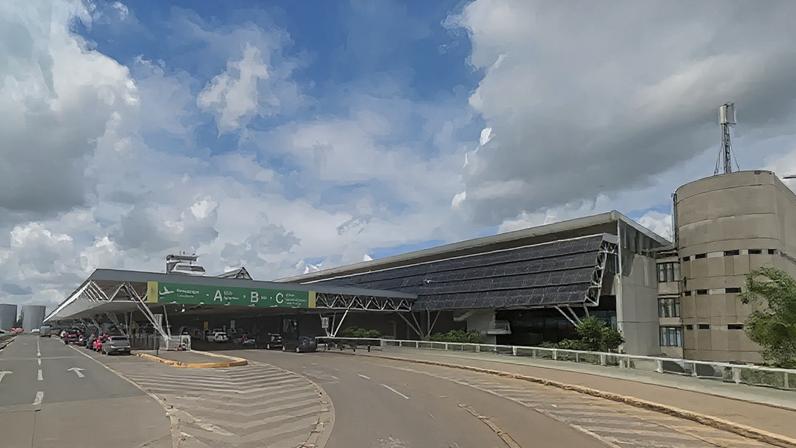 Tentativa de explosão de caminhão-tanque próximo ao aeroporto ocorreu no final de 2022. (Foto: reprodução/Google Mapas)