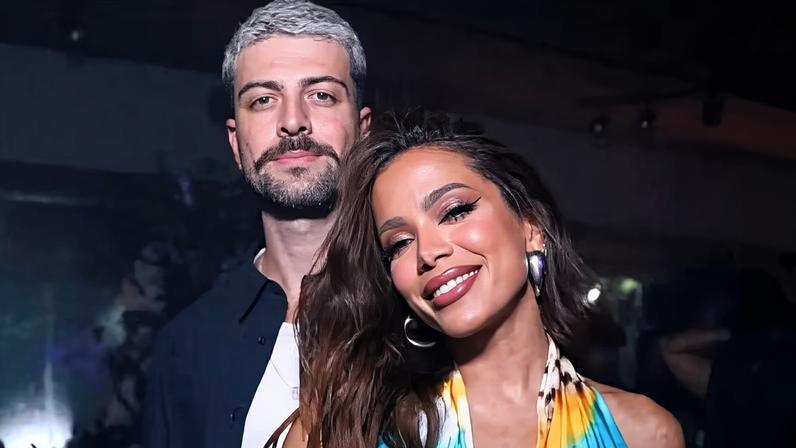 Anitta e o namorado, Ian Bortolanza — Foto: Reprodução/Instagram