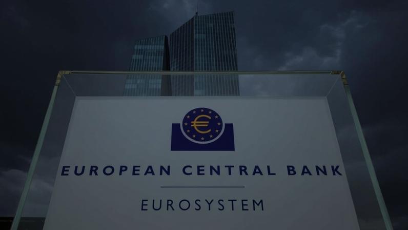 Edifício do Banco Central Europeu (BCE) em Frankfurt, Alemanha: foco no pronunciamento de Christine Lagarde