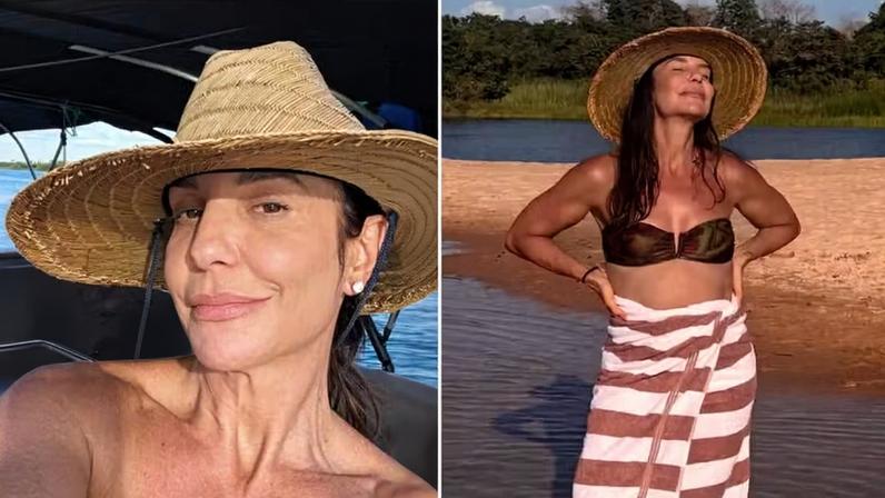 Ivete Sangalo abriu álbum de viagem — Foto: Reprodução/Instagram