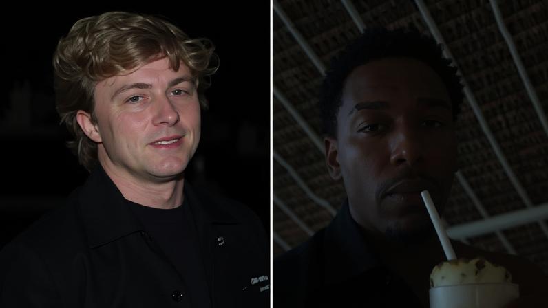 Benício Huck e Bryan Sant — Foto: AgNews e Reprodução/Instagram