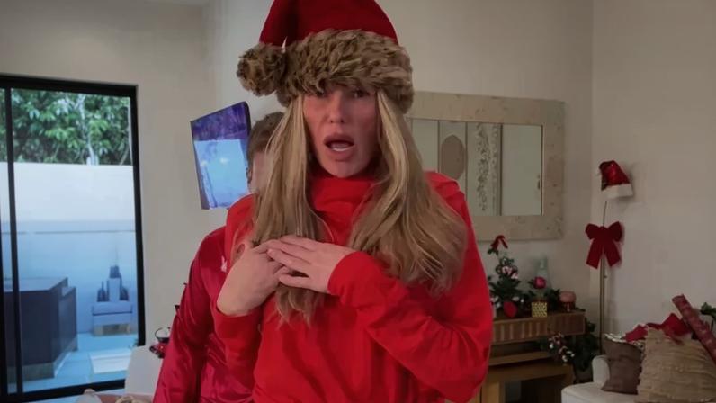 Brandi Glanville showed off her holiday spirit in her Saturday Instagram post. Brandi Glanville/Instagram