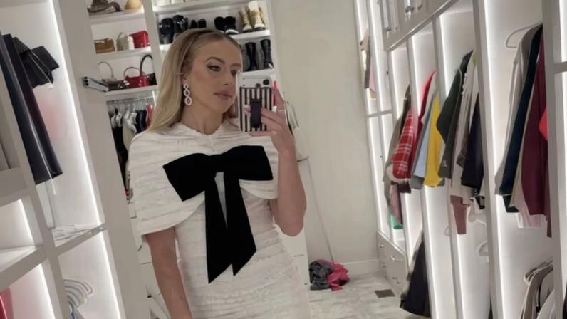 Brittany Mahomes shared her holiday party look on Instagram.
