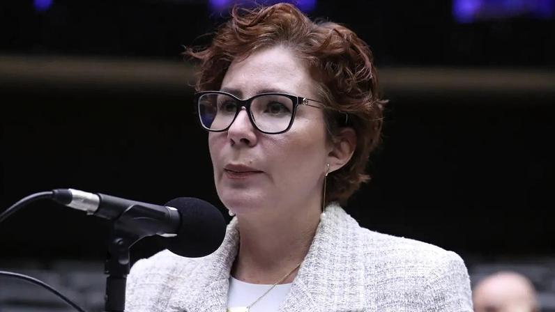 A ex-deputada federal Carla Zambelli (PL-SP), presa em Roma, na Itália, desde julho. (Foto: Bruno Spada/Câmara dos Deputados)