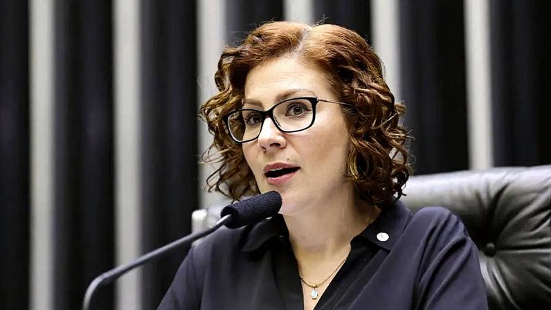 Renúncia de Carla Zambelli foi comunicada à Secretaria-Geral da Mesa Diretora da Câmara neste domingo (14) (Foto: Michel Jesus/Câmara dos Deputados)