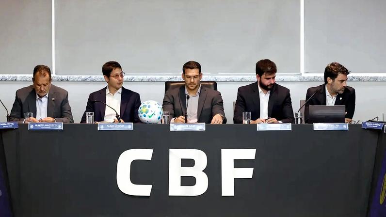 Conselho técnico do Brasileirão na CBF (Foto: Divulgação/CBF)
