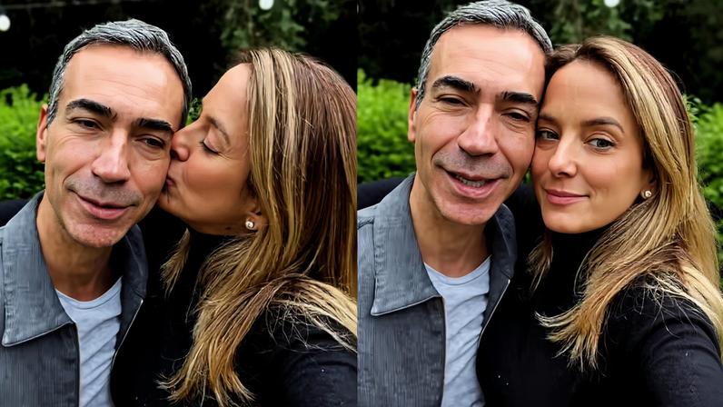 Cesar Tralli ganha homenagem de Ticiane Pinheiro nas redes — Foto: Reprodução/Instagram