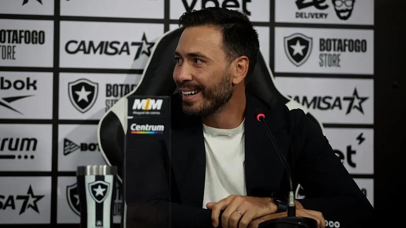 Davide Ancelotti, técnico do Botafogo (Foto: Vítor Silva/Botafogo)
