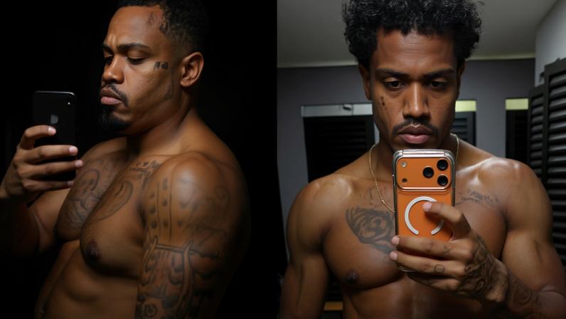 Após anunciar término do casamento, MC Davi publica antes e depois do corpo e impressiona web — Foto: Reprodução/Instagram