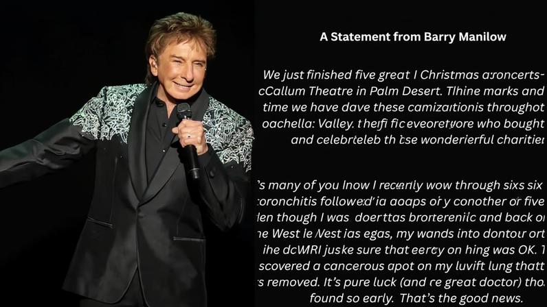 Barry Manilow revela diagnóstico de câncer e passará por cirurgia — Foto: Getty Images
