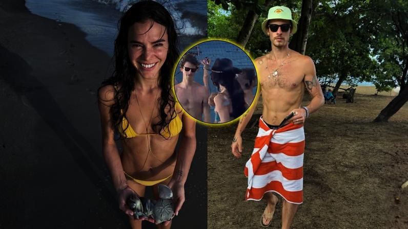 Bruna Marquezine e Shawn Mendes são flagrados em praia do Nordeste antes do Réveillon, e detalhe do vídeo agita a web