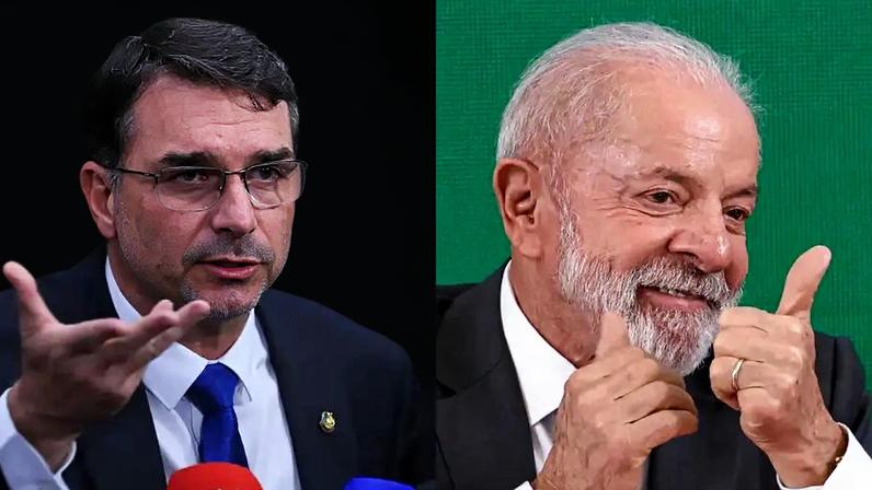 Datafolha: Lula bate Flávio Bolsonaro por 15 pontos e Tarcísio por 5 no 2º turno. (Foto: Lula Marques/Agência Brasil)