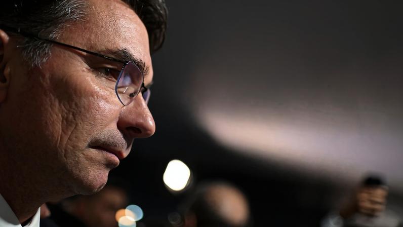 O senador Flávio Bolsonaro (PL-RJ) foi o escolhido pelo ex-presidente Jair Bolsonaro como candidato à presidência em 2026. (Foto: EFE/ Andre Borges)