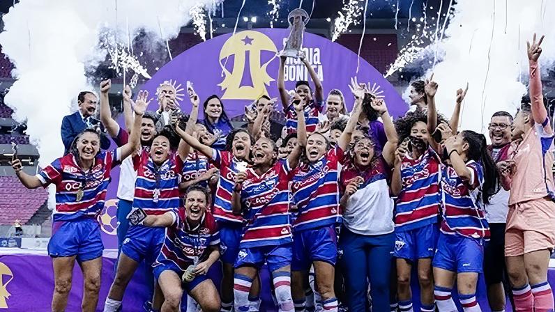 Fortaleza foi campeão da 1ª edição da Copa Maria Bonita; Clube decidiu encerrar o projeto de futebol feminino em 2026