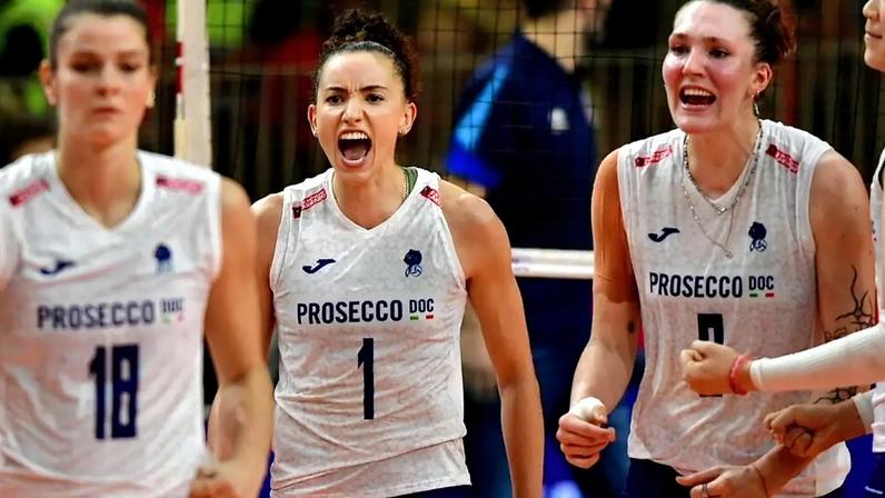 Gabi Guimarães, durante a final entre Conegliano e Scandicci (Foto: Deco Pires/ Fotojump)