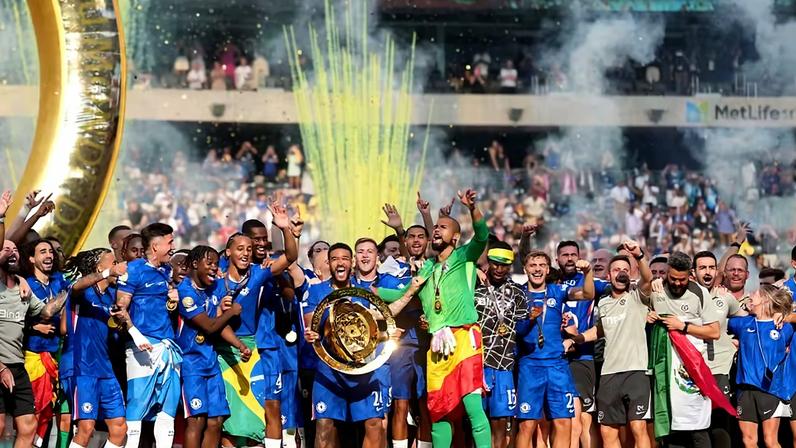 Chelsea foi o grande campeão da Copa do Mundo de Clubes 2025 — Foto: Getty Images