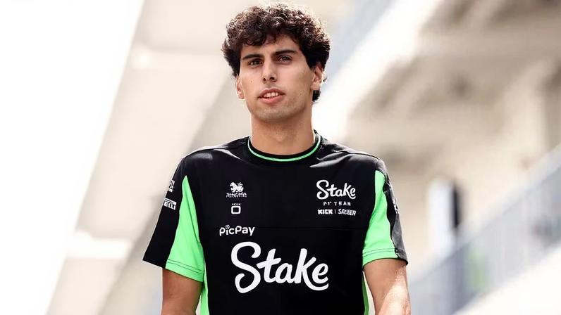 Gabriel Bortoleto teve temporada de estreia consistente na Fórmula 1 — Foto: Jared C. Tilton/Getty Images