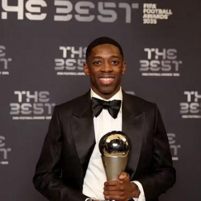 Dembélé é eleito o melhor jogador do mundo no Globe Soccer Awards