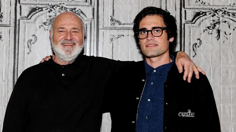 Rob Reiner e o filho Nick Reiner em 2016 — Foto: Getty Images