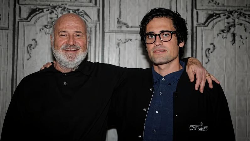 Rob Reiner e o filho Nick Reiner em 2016 — Foto: Getty Images