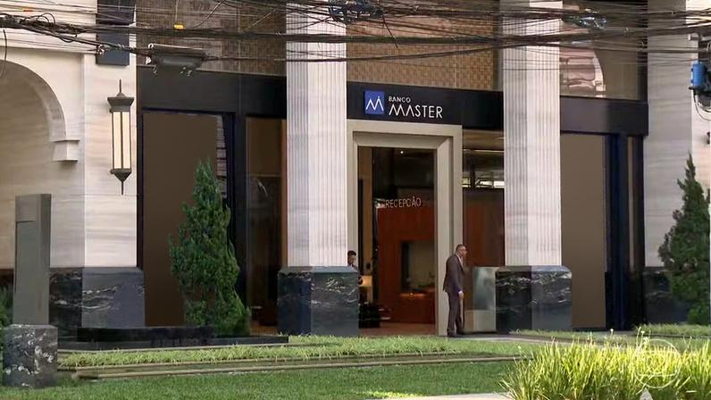 Banco Central apresenta ao TCU histórico da crise financeira do Banco Master — Foto: Jornal Nacional/ Reprodução