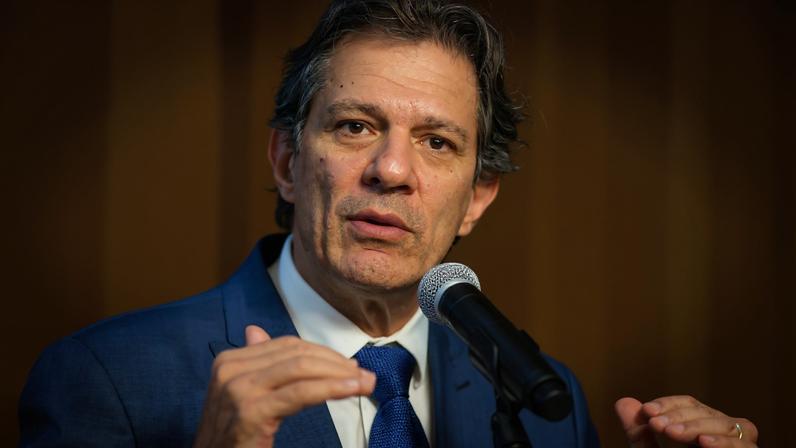 Haddad afirma que pode deixar o comando do Ministério da Fazenda para colaborara com a campanha do presidente Lula. (Foto: Diogo Zacarias/MF)