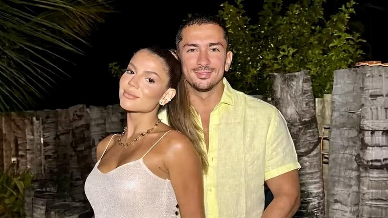 Hariany e Renan Machado, irmão de Anitta — Foto: Reprodução/Instagram