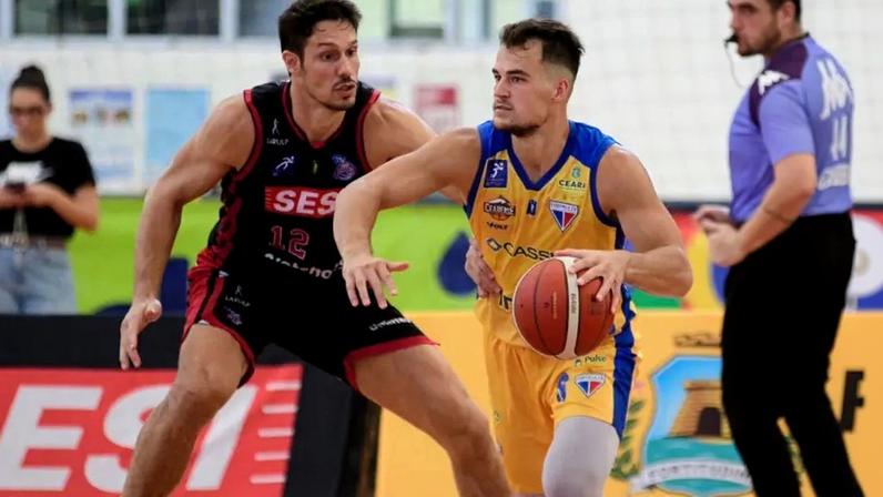 Jack Gohlke hoje atua na equipe do Fortaleza Basquete Cearense no NBB (Foto: Reprodução / Instagram)