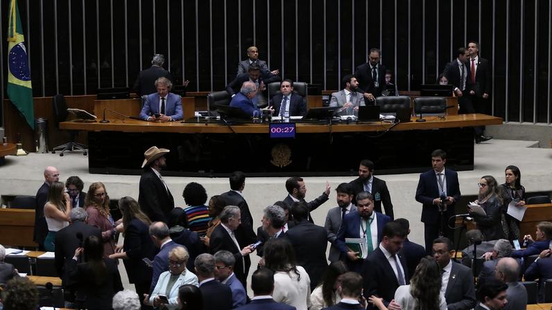1 de 1 Deputados federais no plenário da Câmara dos Deputados — Foto: Kayo Magalhães/Câmara dos Deputados