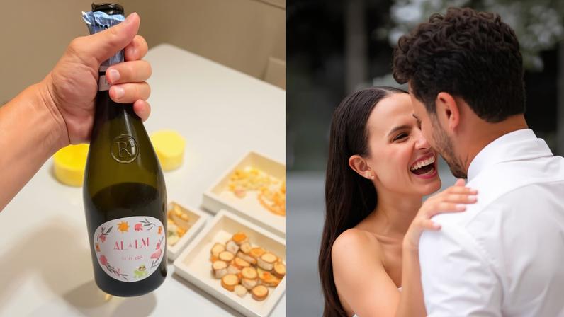 Larissa Manoela e André Luiz Frambach celebram a véspera do aniversário de casamento — Foto: Reprodução Instagram