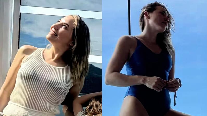 Letícia Colin mostra passeio em navio — Foto: Reprodução / Instagram