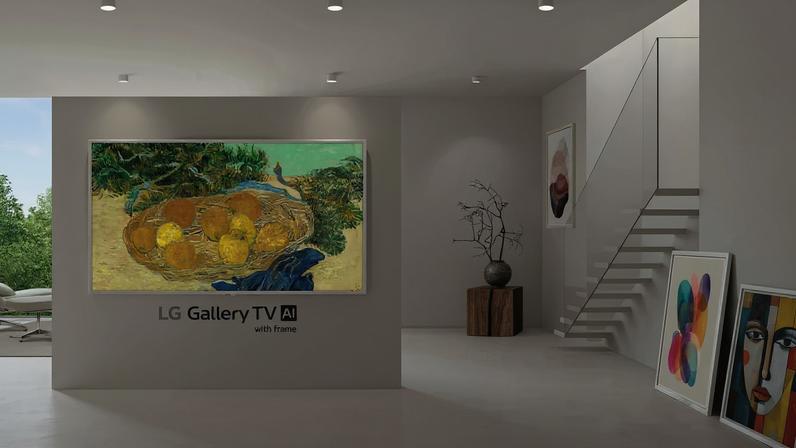 LG anuncia TV no estilo Frame na CES