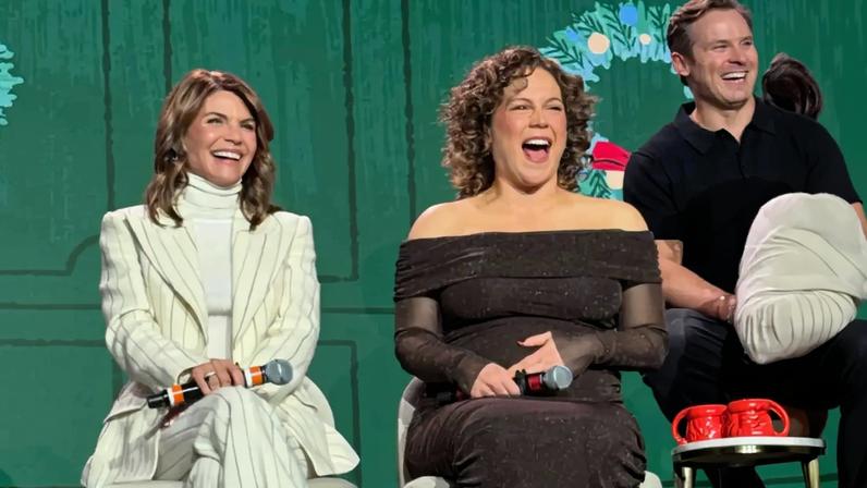 Lori Loughlin returned to the spotlight at the Hallmark Christmas Experience event after her split from Mossimo Giannulli. When Calls the Heart/Instagram