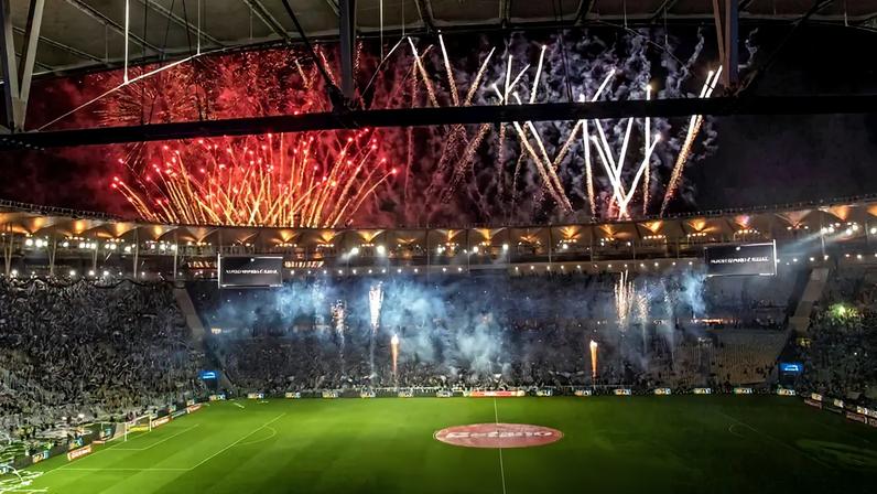 Maracanã na partida entre Vasco e Fluminense pela Copa do Brasil (Foto: Maga Jr/Agência F8/Gazeta Press)