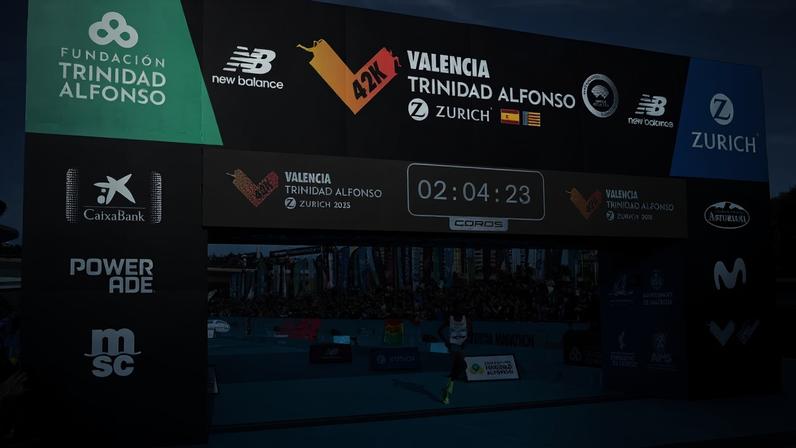 Maratona de Valencia (Foto: reprodução / redes sociais)