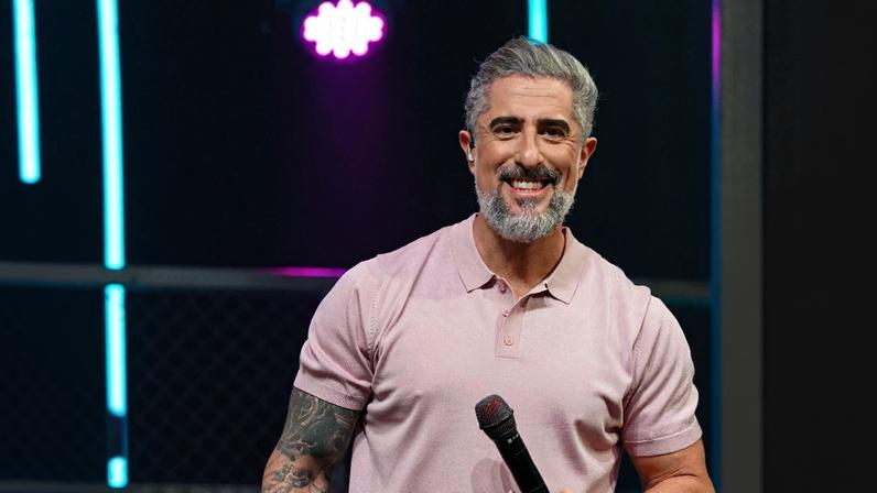 Marcos Mion está à frente do Caldeirão com Mion há quase cinco anos — Foto: Globo/Thalles Trouva