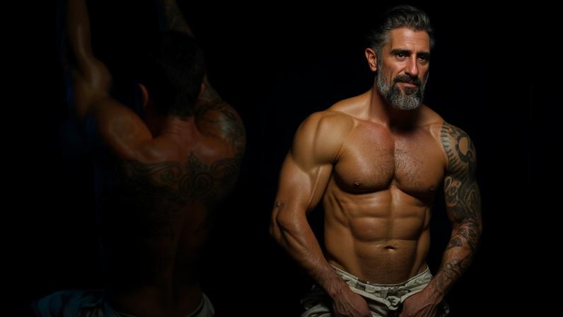 Marcos Mion leva vida fitness